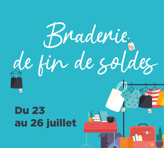 Braderie de fin de soldes en centre-ville de Montpellier du 23 au 26 juillet !