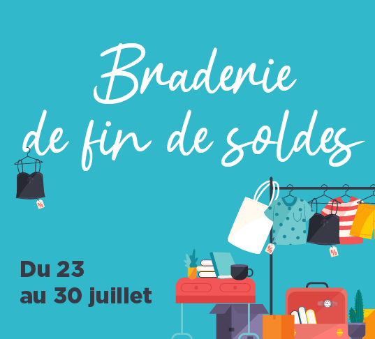 Braderie de fin de soldes en centre-ville de Montpellier du 23 au 30 juillet !
