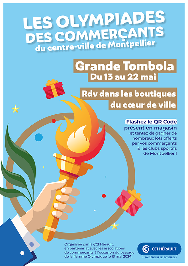 Les Olympiades des commerçants du centre-ville de Montpellier