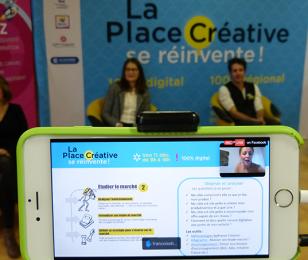 Préparez votre visite à La Place Créative avec nos webinaires !