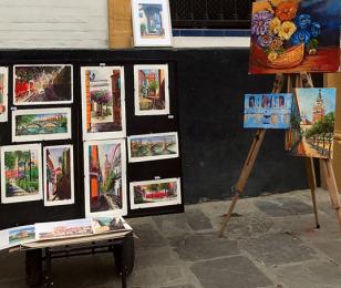 Expo-vente de tableaux
