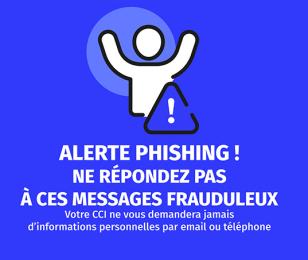 Alerte phishing, soyez vigilant !