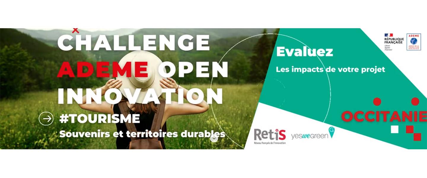 Challenge ADEME Open Innovation - Tourisme : souvenirs et territoires durables Territoire Occitanie