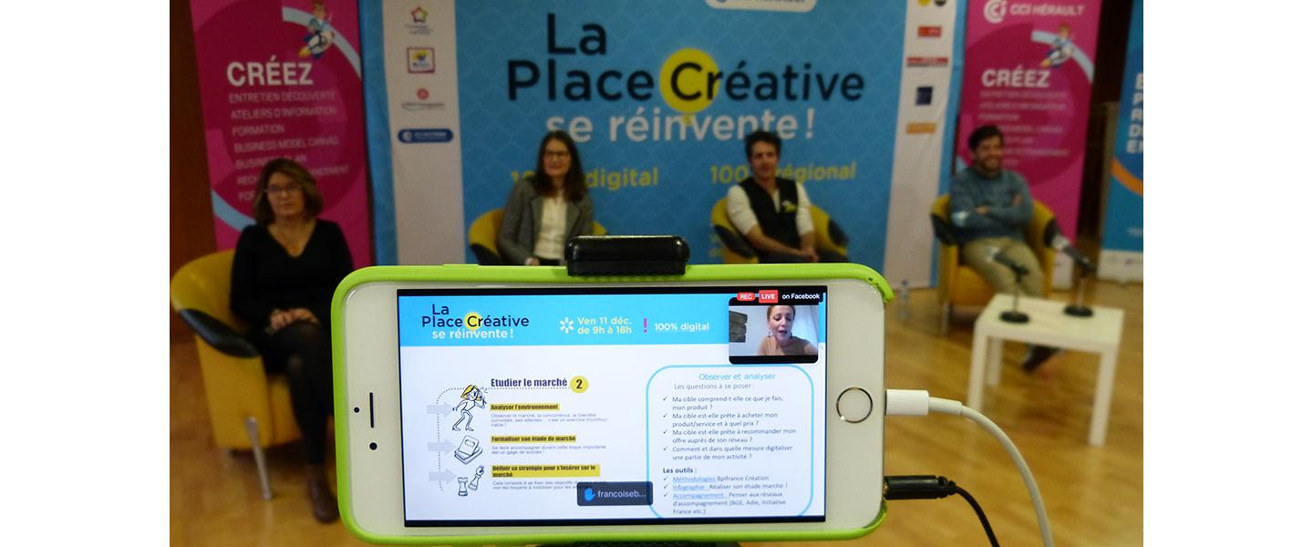 Webinaire La Place Creative