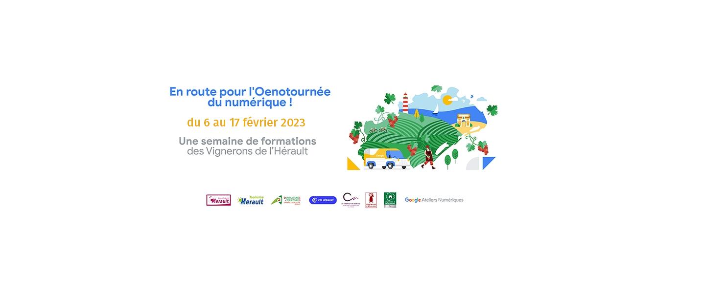 En route pour l’Oenotournée du numérique ! 