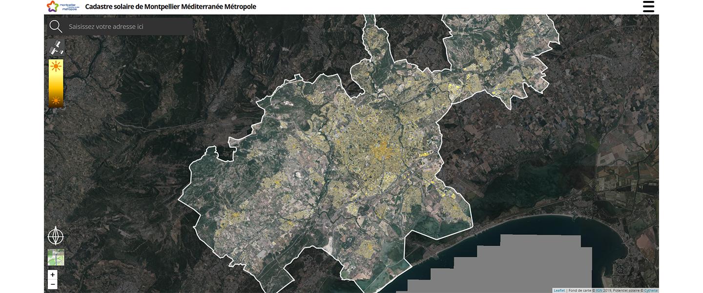 cadastre solaire entreprise Montpellier