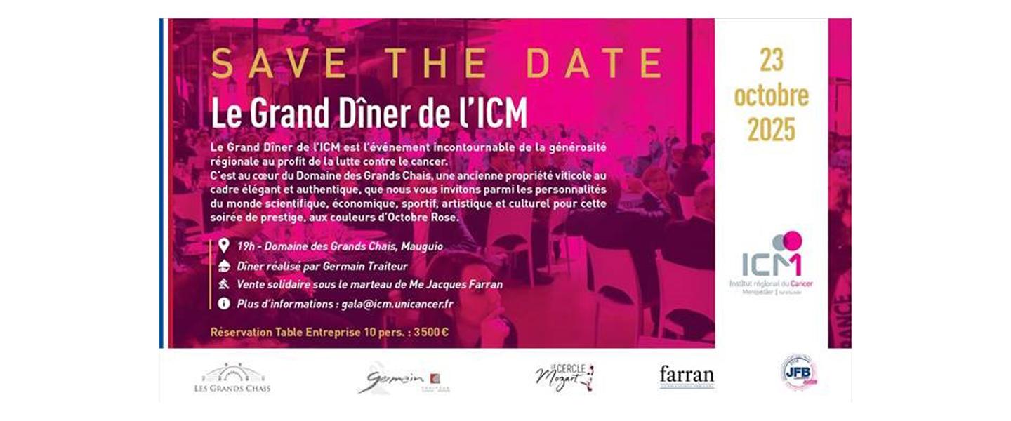 Grand Dîner de l'ICM 2025