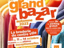 Le Grand Bazar d'Automne 2023 à Montpellier