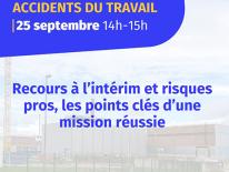 Recours à l’intérim et risques pros, les points clés d’une mission réussie