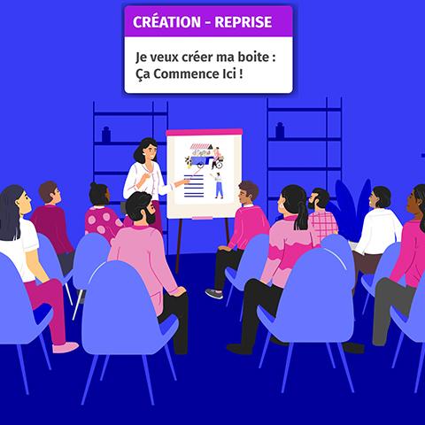 Je veux créer ma boite : Ca Commence Ici !