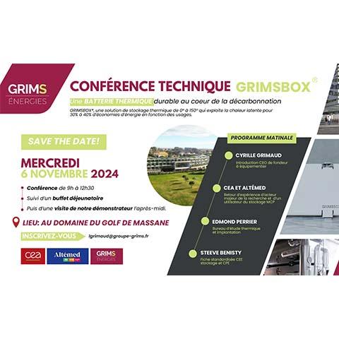 Conférence technique GRIMSBOX