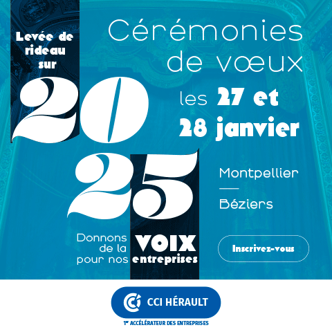 Vœux 2025 de la CCI Hérault 