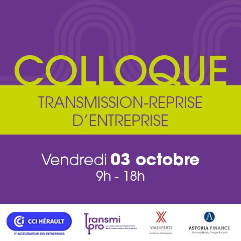 Colloque de la Transmission-Reprise d’entreprise