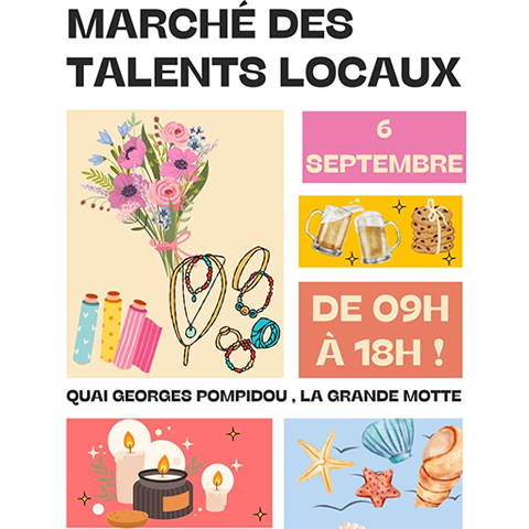 Marché des talents locaux 6 septembre 2025