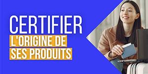 certificat d'origine